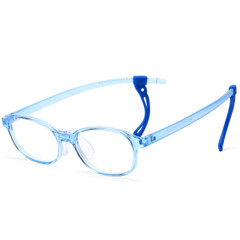 Детские очки Классическая квадратная гибкая рамка TR Детская красочная оптическая рамка 50936
