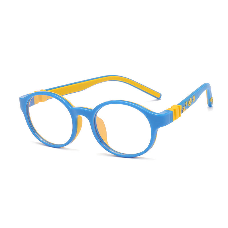 Пользовательские логотипы Детские очки Новые стильные детские оптические детские компьютерные очки в оправе LT6625-c6