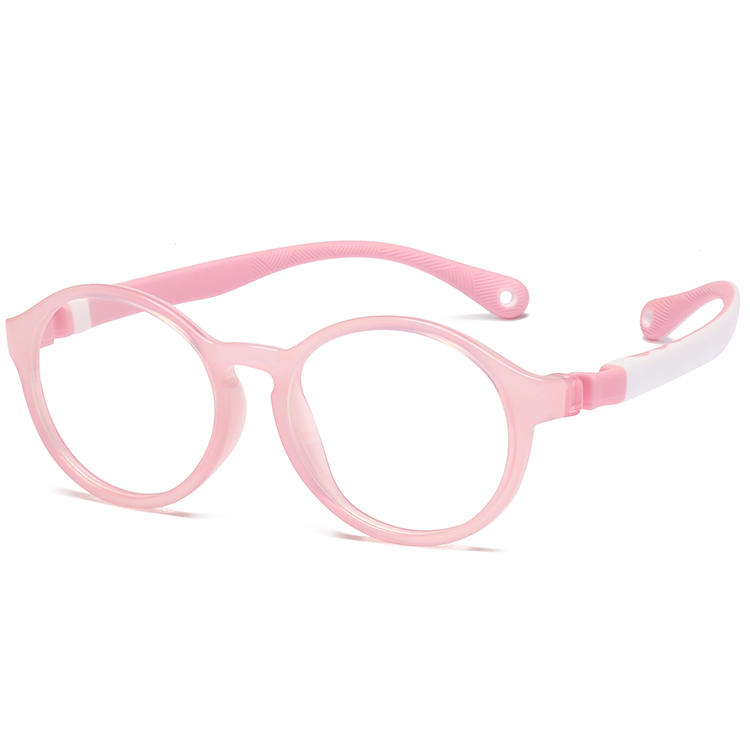 2021 гибкие милые гибкие безопасные детские оптические оправы, модные детские очки с оптической оправой P0801