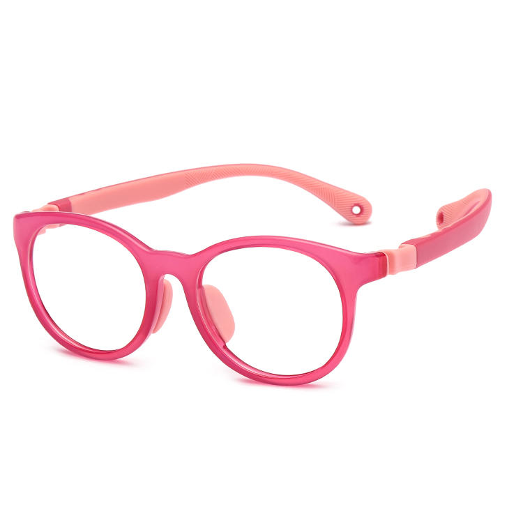 Китай оптовая продажа Kids Pc Tr90 Optical Kids New Eye Гибкие детские очки Kid Frame LT8008-RTS