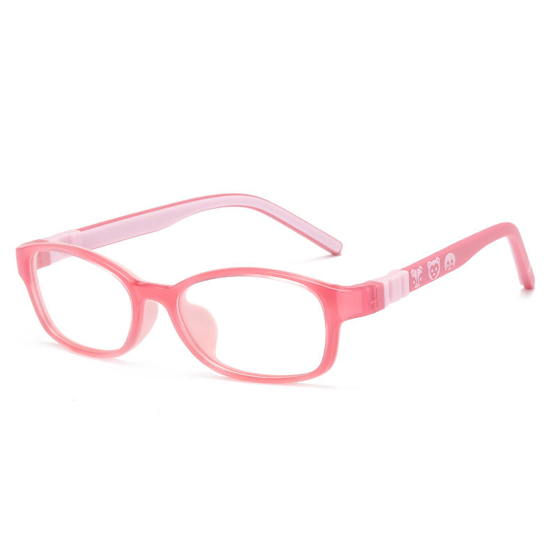 Симпатичные новые стильные детские дизайнерские очки для девочек, модные очки для девочек, прозрачные детские очки LT6637-c29