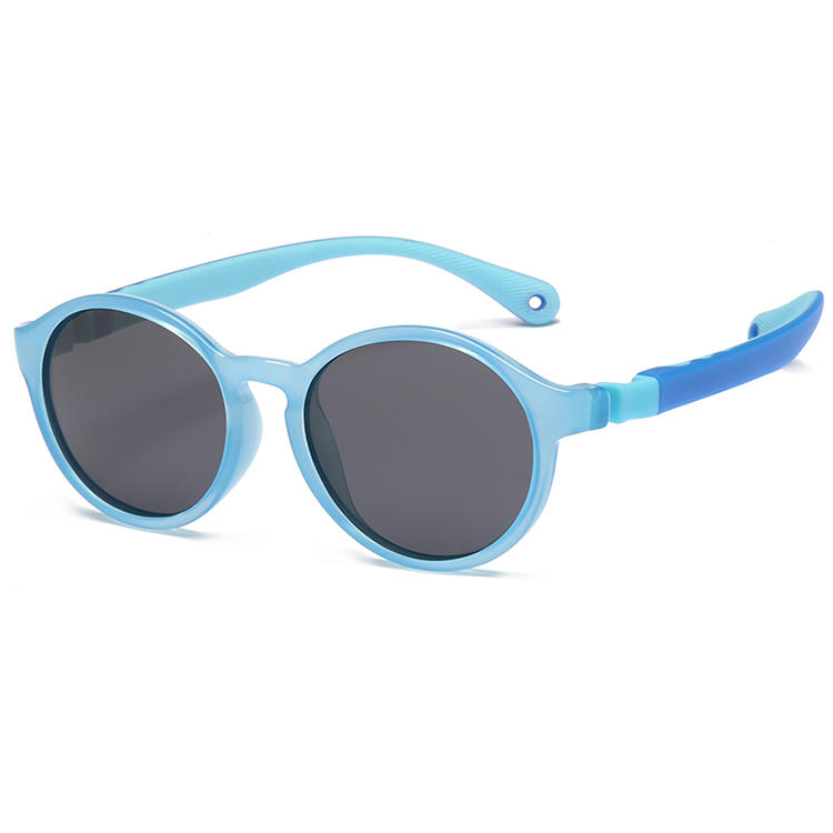 2020 Colorful Tr-90 Детские поляризованные солнцезащитные очки Солнцезащитные очки для девочек Модные детские солнцезащитные очкиNP0801 (P)