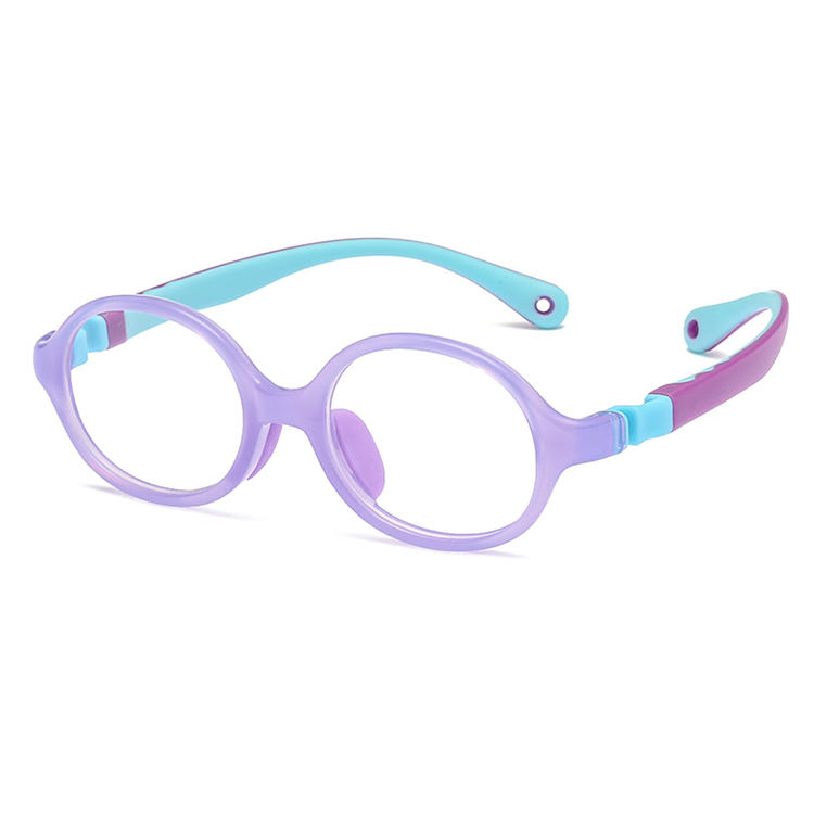 Гибкие удобные очки для чтения Tr90 Детские очки с защитой от синего светаLT8017-Anti-blue-RTS