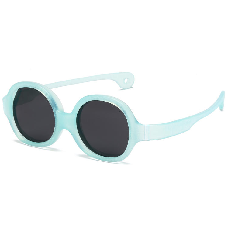 Используйте модные солнцезащитные очки Strong 2020 Children Toughness, детские солнцезащитные очки для девочек, PL8014 (P)