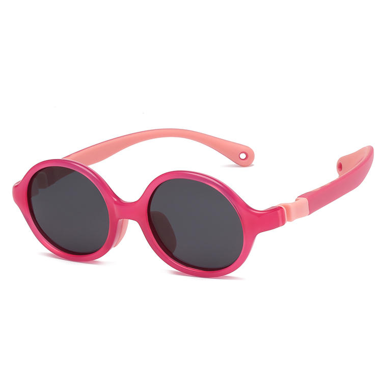 Последние модные розовые круглые оправы для очков Модные очки оптическая оправа LT8017-RTS