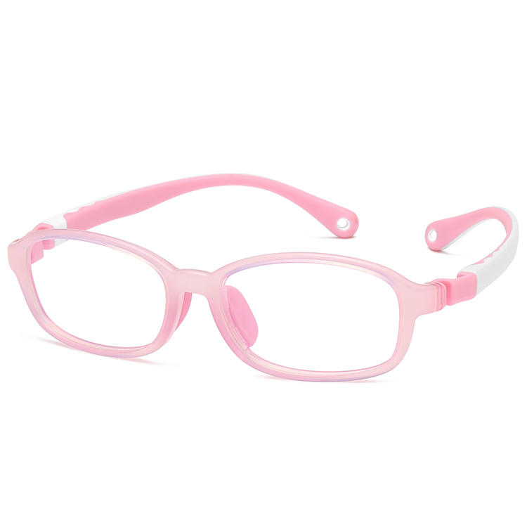 Универсальная форма лица детские очки Овальная оправа для глаз Оптические оправы Детские очки LT8006-RTS