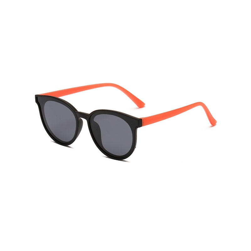 Мягкие гибкие цветные поляризованные детские солнцезащитные очки 2021 DM18041C-RTS
